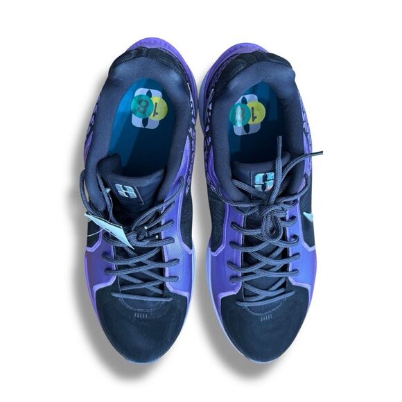 NEW Nike Sabrina 2 Court Vision Purple Basketball Shoes Women’s Sz 19.5 Men’s 18 - Picture 9 of 11